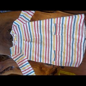 Mini Boden long sweater dress rainbow.